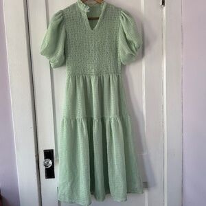 Pamela Love Green Dress